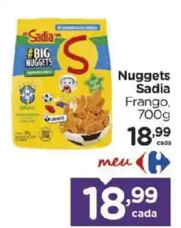 Carrefour Nuggets Sadia Frango oferta