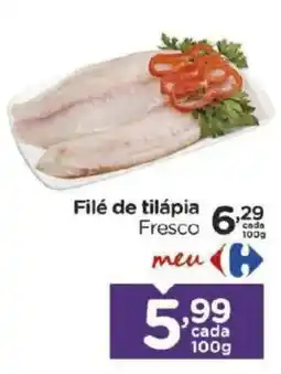 Carrefour Filé de tilápia fresco oferta