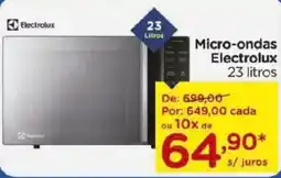 Carrefour Micro-ondas Electrolux oferta