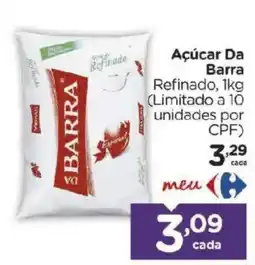 Carrefour Açúcar da barra refinado oferta