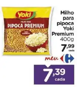 Carrefour Milho para pipoca Yoki Premium oferta