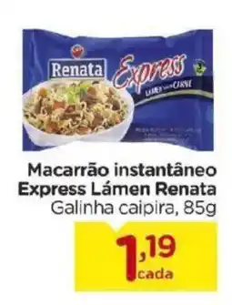 Carrefour Macarrão instantâneo Express Lámen Renata Galinha caipira oferta
