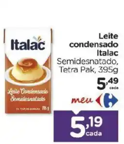 Carrefour Leite condensado italac semidesnatado oferta