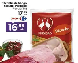Carrefour Bairro Filezinho de frango sassami Perdigão oferta