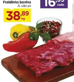 Carrefour Bairro Fraldinha bovina a vácuo oferta