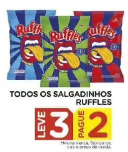 Carrefour Todos os salgadinhos ruffles oferta