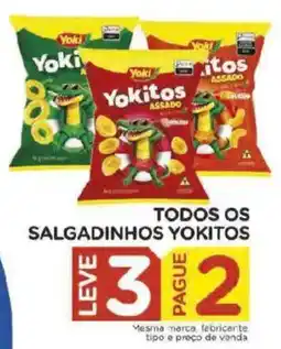 Carrefour Todos os salgadinhos yokitos oferta