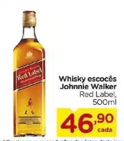 Carrefour Bairro Whisky escocês Johnnie Walker Red Label oferta