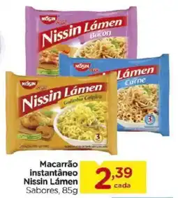 Carrefour Bairro Macarrão instantâneo Nissin Lámen Sabores oferta