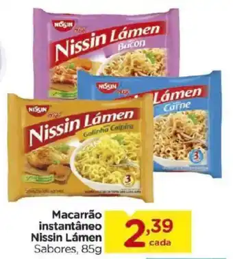 Carrefour Bairro Macarrão instantâneo Nissin Lámen Sabores oferta