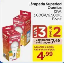 Carrefour Lâmpada Superled Ourolux oferta