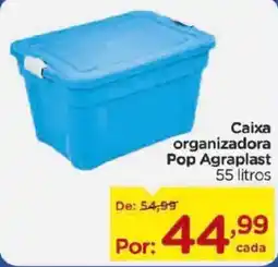 Carrefour Caixa organizadora Pop Agraplast oferta
