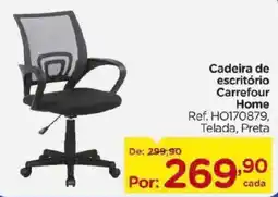 Carrefour Cadeira de escritório Carrefour Home oferta