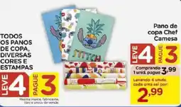 Carrefour Pano de copa Chef Camesa oferta