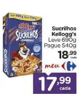 Carrefour Sucrilhos Kellogg's o original oferta