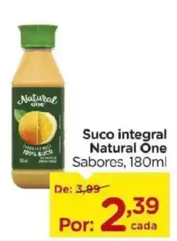 Carrefour Suco integral natural one sabores oferta