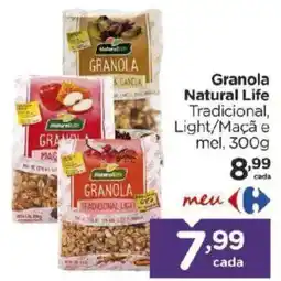Carrefour Granola natural life oferta