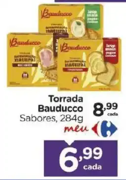 Carrefour Torrada Bauducco Sabores oferta