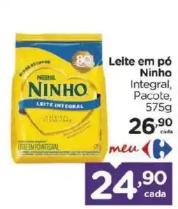 Carrefour Leite em pó Ninho Integral oferta