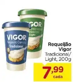 Carrefour Requeijão vigor tradicional/ light oferta