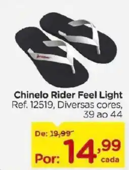 Carrefour Chinelo rider feel light oferta