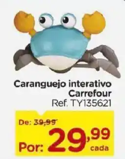 Carrefour Caranguejo interativo Carrefour oferta