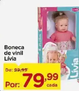Carrefour Boneca de vinil Lívia oferta