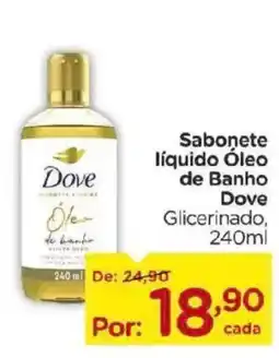 Carrefour Bairro Sabonete líquido Óleo de Banho Dove Glicerinado oferta