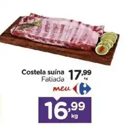 Carrefour Bairro Costela suína fatiada oferta
