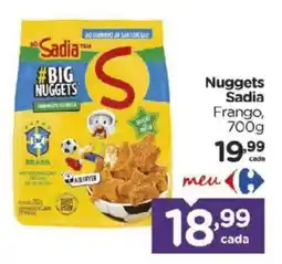 Carrefour Bairro Nuggets sadia frango oferta