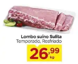 Carrefour Bairro Lombo suíno sulita temperado, resfriado oferta