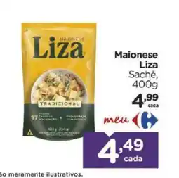 Carrefour Bairro Maionese liza sachê oferta