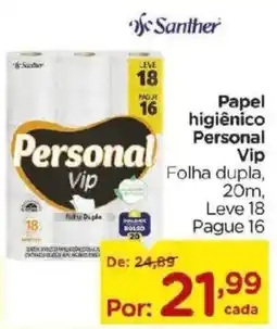 Carrefour Papel higiênico personal vip oferta