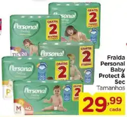 Carrefour Fralda personal baby protect & sec oferta