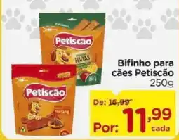 Carrefour Bifinho para cães Petiscão oferta