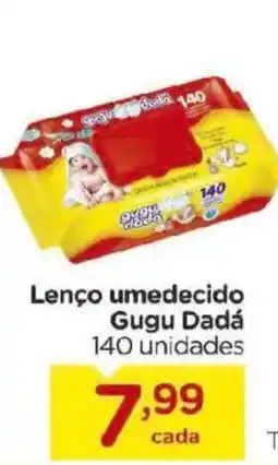 Carrefour Lenço umedecido Gugu Dadá oferta