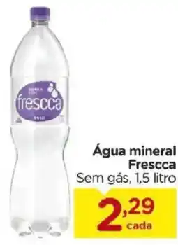 Carrefour Água mineral Frescça oferta