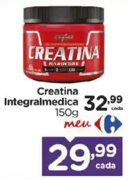 Carrefour Creatina integralmedica oferta