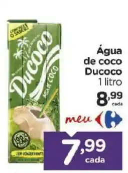 Carrefour Água de coco Ducoco oferta