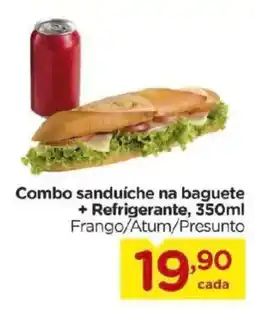 Carrefour Combo sanduíche na baguete oferta