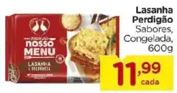 Carrefour Lasanha perdigão sabores, congelada oferta