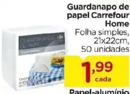 Carrefour Guardanapo de papel carrefour home oferta