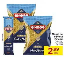 Carrefour Bairro Massa de sêmola Emegê Cortes oferta