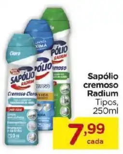 Carrefour Sapólio cremoso Radium oferta