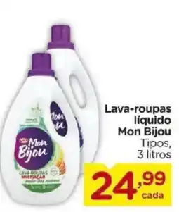Carrefour Lava-roupas líquido Mon Bijou Tipos oferta