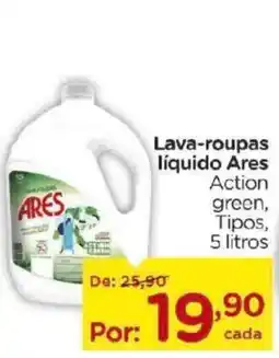 Carrefour Lava-roupas liquido ares action green, tipos oferta
