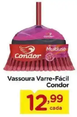 Carrefour Vassoura Varre-Fácil Condor oferta