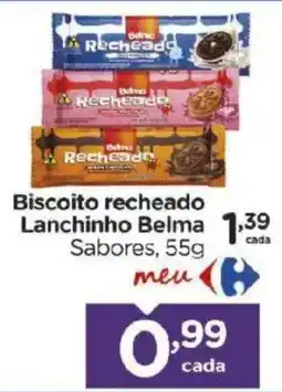 Carrefour Bairro Biscoito recheado lanchinho belma sabores oferta