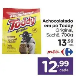 Carrefour Bairro Achocolatado em pó Toddy Original oferta