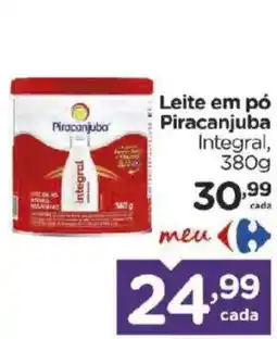 Carrefour Bairro Leite em pó Piracanjuba Integral oferta